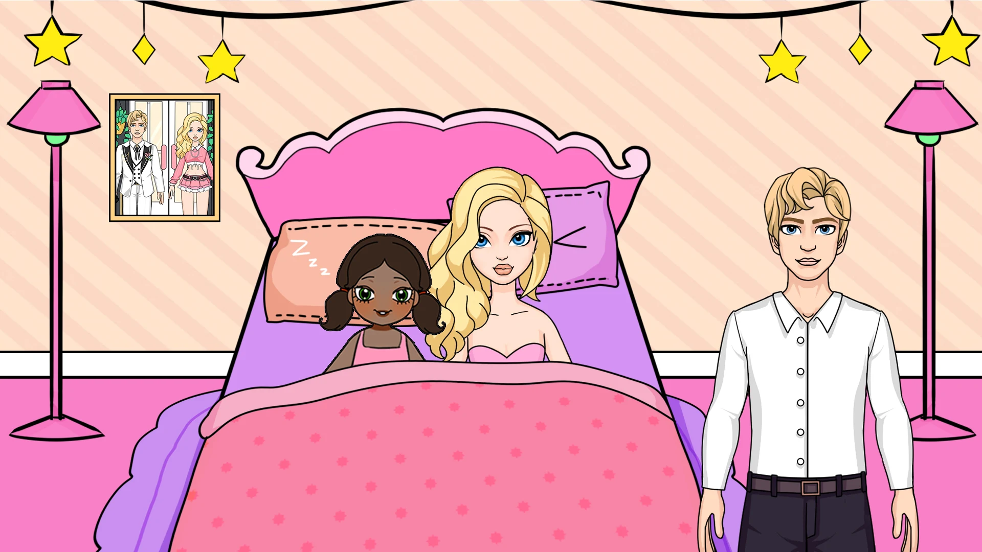 Magic Paper Dolls Dress Up DIY screenshot